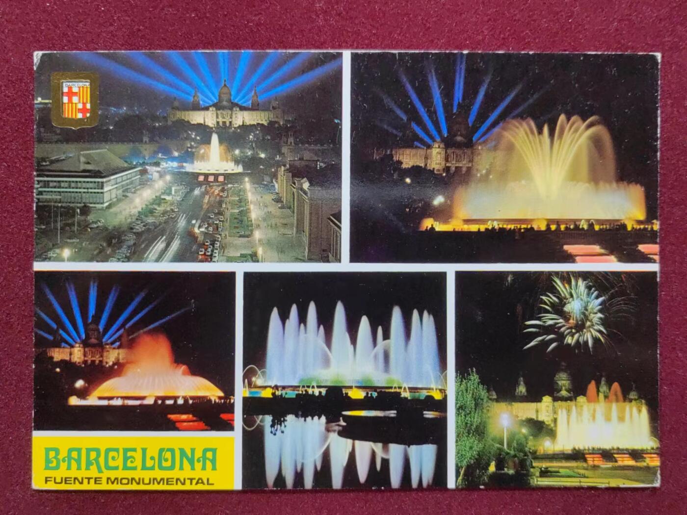 联合阁邮币社™ ——“明信片专场” 巴塞罗那-富恩特纪念碑