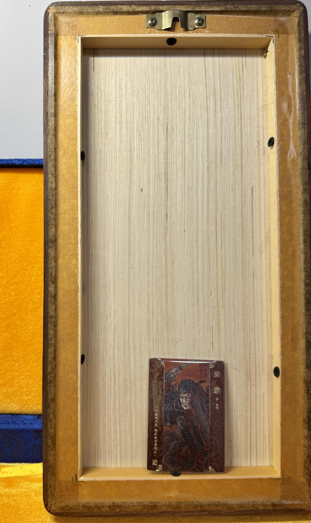 白泽拍卖卡牌专场第4期（六月精阳） 2024 李云中手绘画 周泰 25.5cm*10.5cm 已装裱礼盒封装 送周泰云中签名粗闪卡