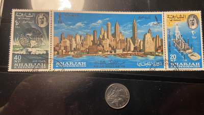 世界邮票随便拍 - 荐 1964年纽约世博会三联张 全品