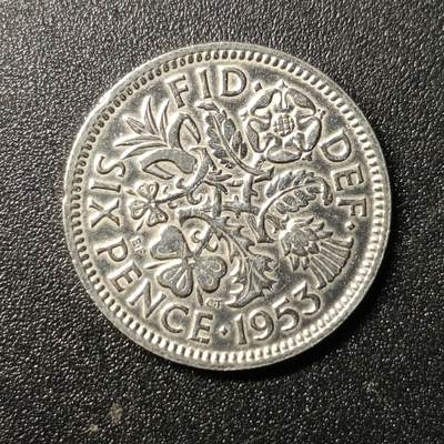 ↓君缘收藏135期☞钱币邮品↓无佣金、可寄存、满10元包邮  - 英国🇬🇧幸运六便士