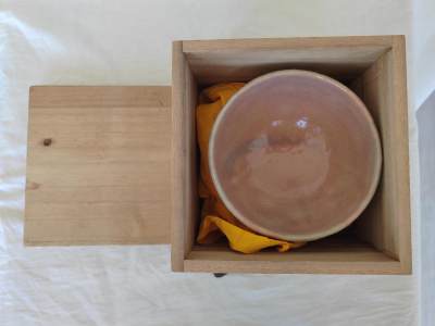 欧美回流精选 - 日本回流原木盒高级抹茶碗一只 款在图六