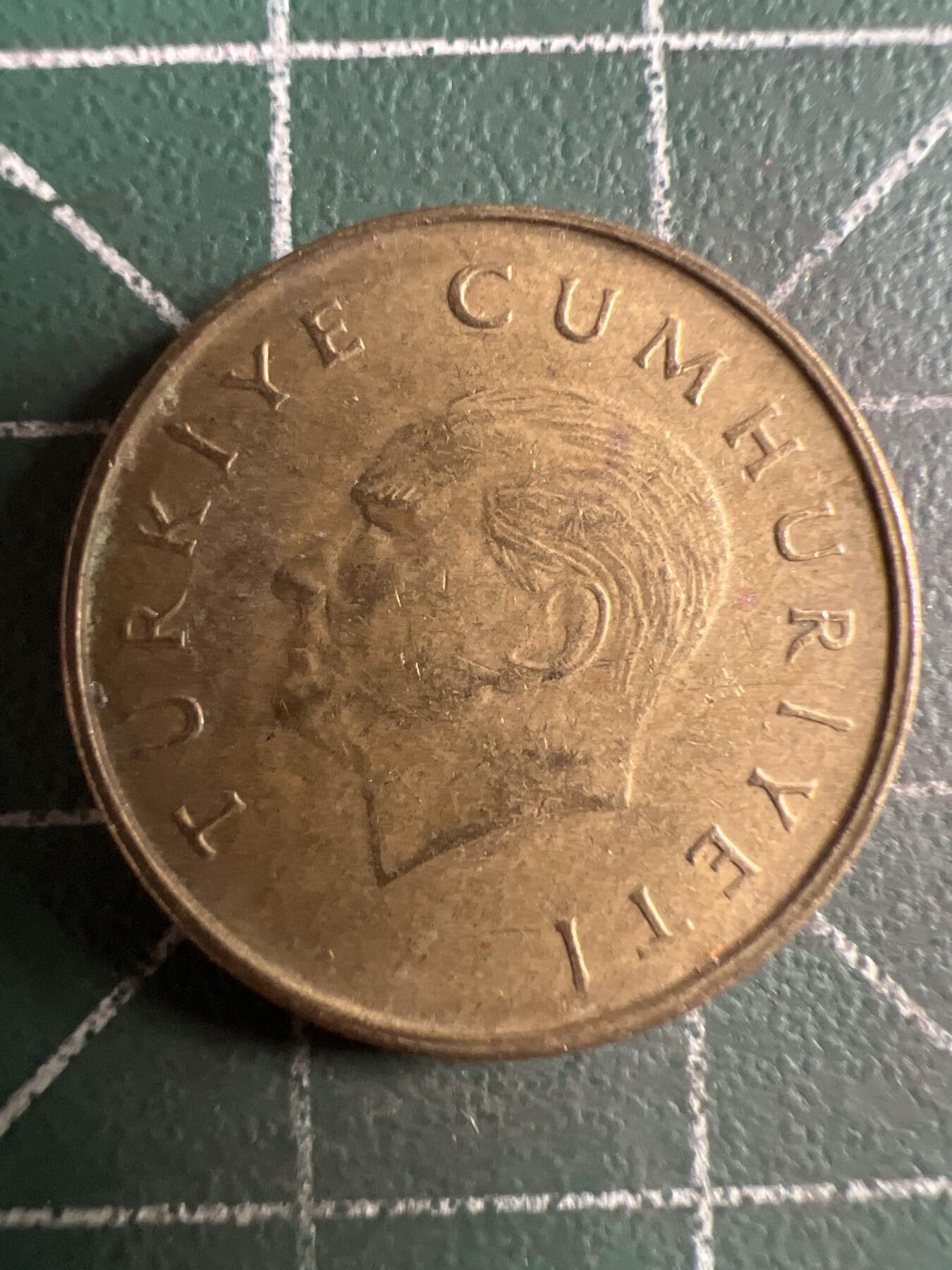 第638期 硬币专场 （无押金，捡漏，全场50包邮，偏远地区除外，接收代拍业务，本店十天发一次货） 土耳其100里拉