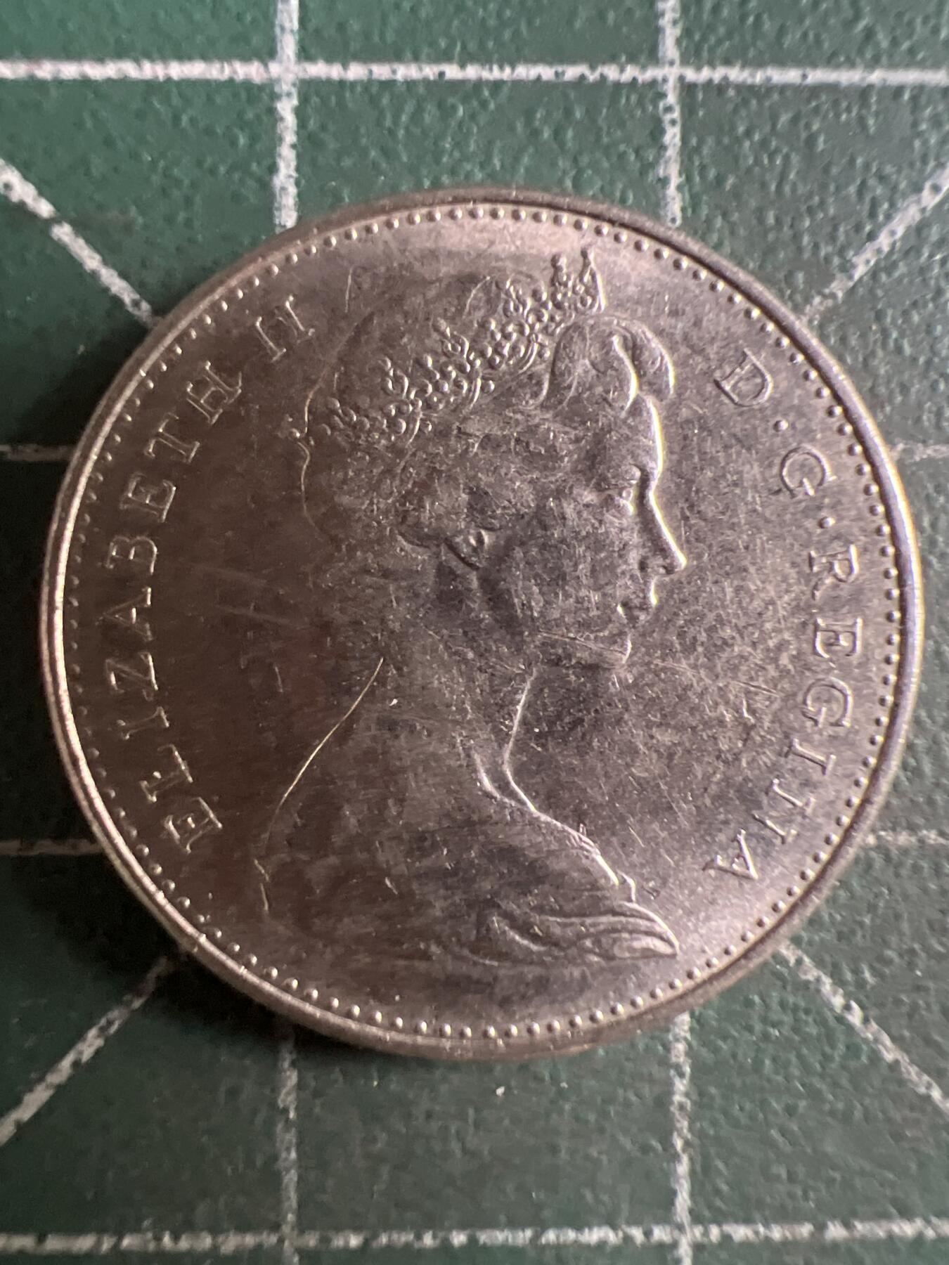 第638期 硬币专场 （无押金，捡漏，全场50包邮，偏远地区除外，接收代拍业务，本店十天发一次货） 加拿大五分