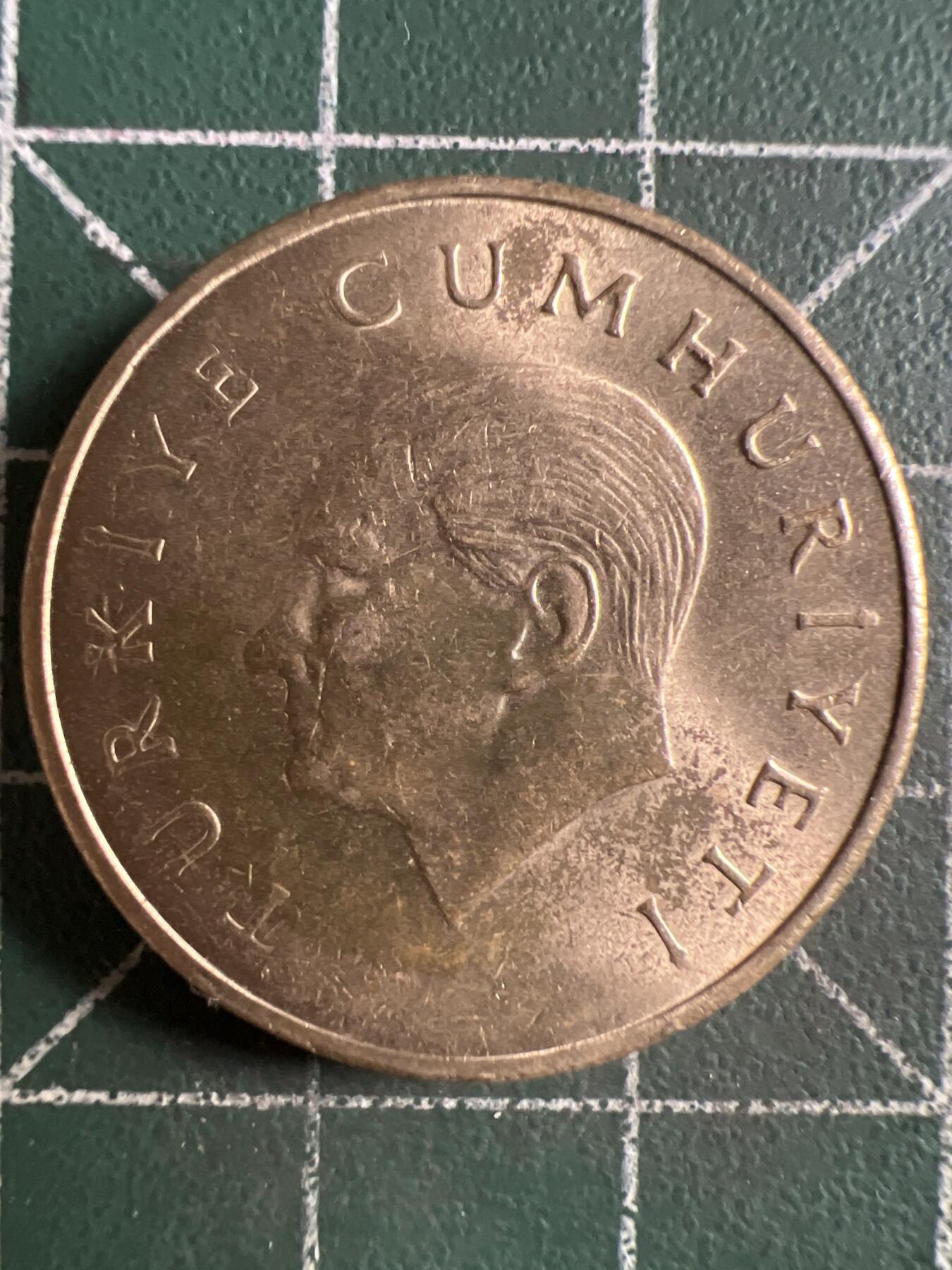 第638期 硬币专场 （无押金，捡漏，全场50包邮，偏远地区除外，接收代拍业务，本店十天发一次货） 土耳其25Bin里拉