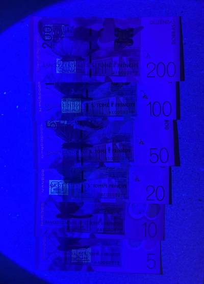 【Blue Auction】✨世界纸币精拍第498期【精】 【一组6张AA-AF冠全同212小号套】圣多美和普林西比 2015年5-200多布拉 全新UNC