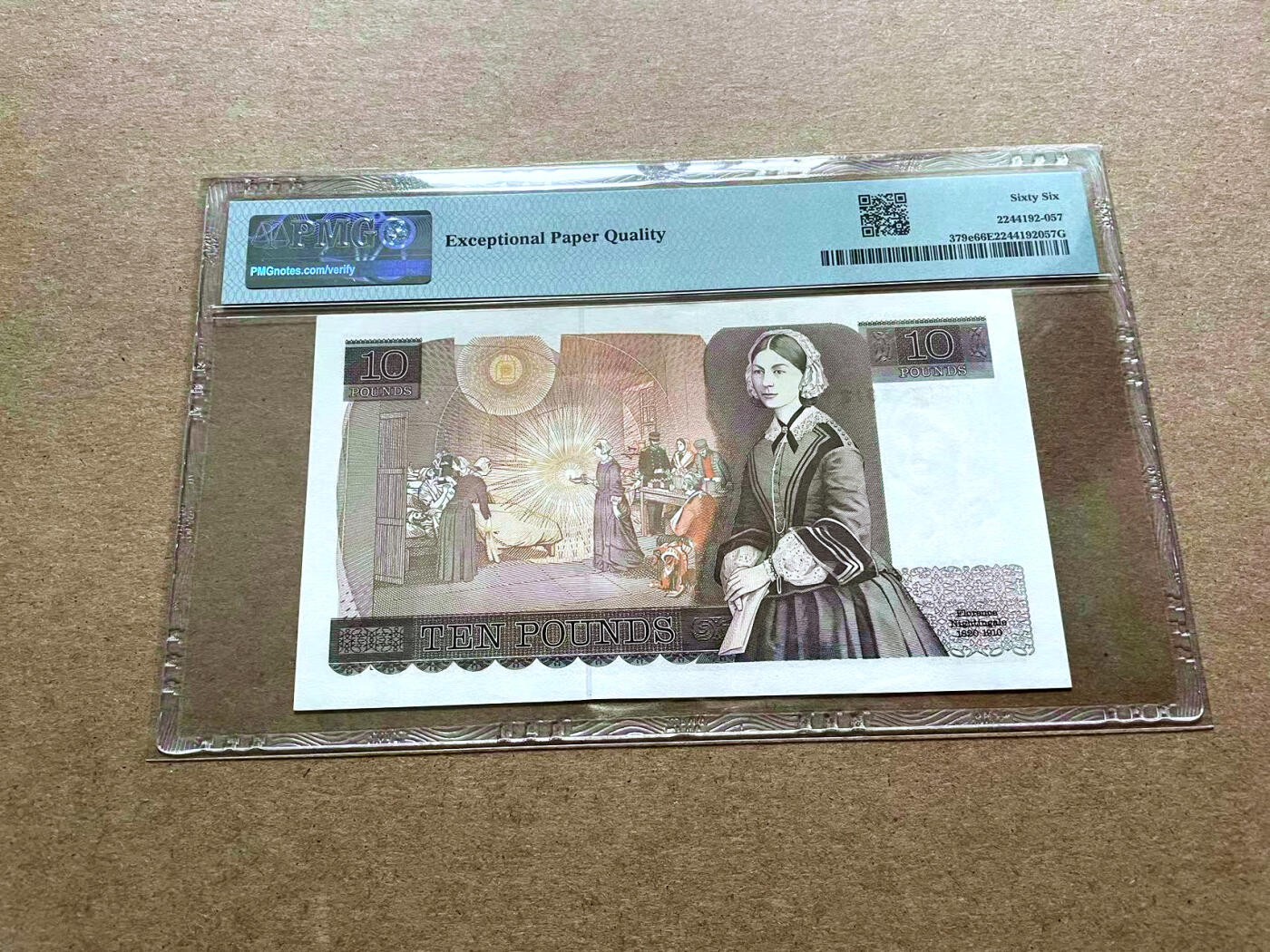 【Blue Auction】✨世界纸币精拍第498期【精】 英国 1988-91年10镑 PMG66EPQ 