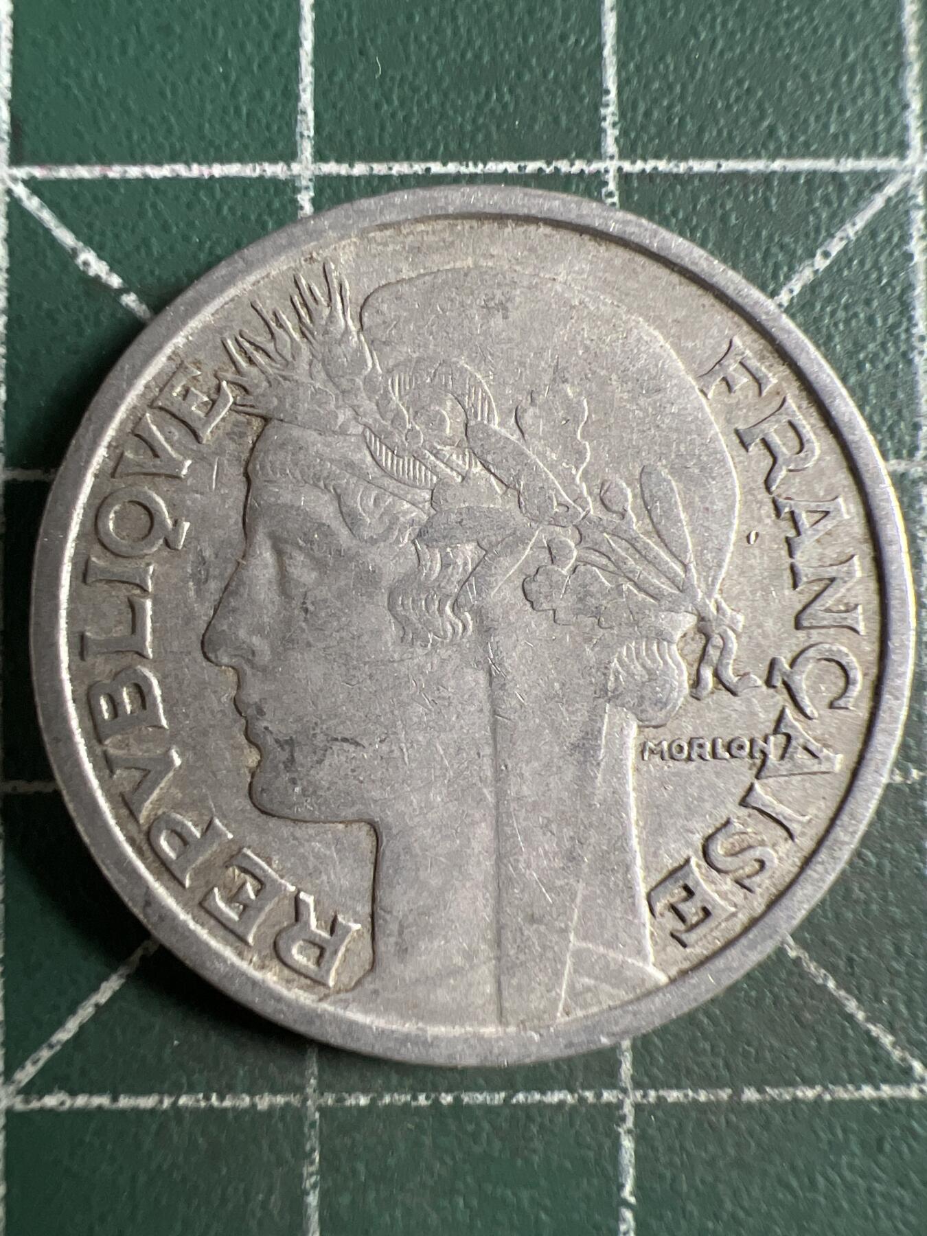 第638期 硬币专场 （无押金，捡漏，全场50包邮，偏远地区除外，接收代拍业务，本店十天发一次货） 法国2法郎