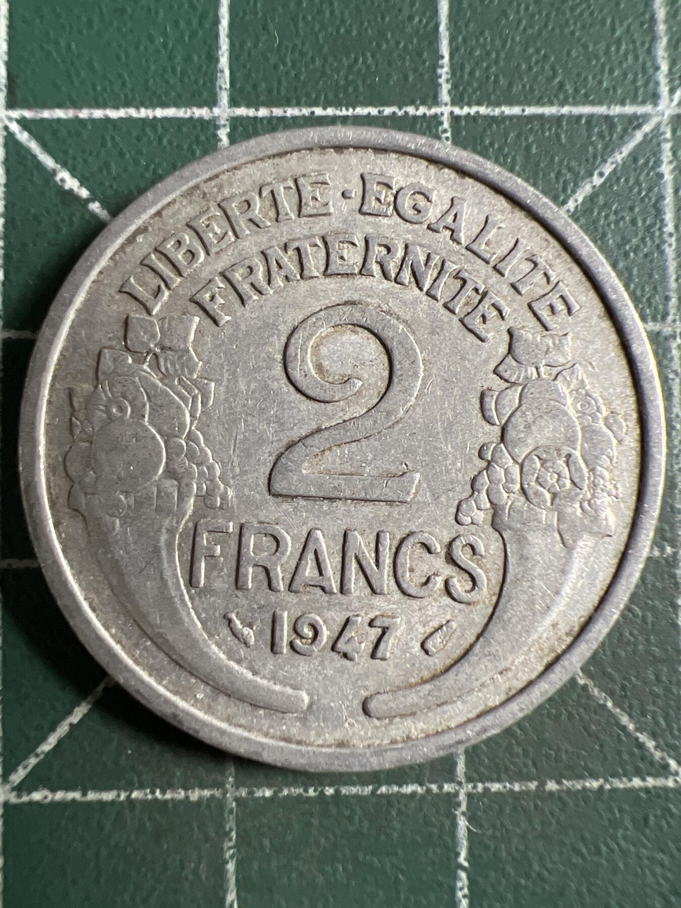 第638期 硬币专场 （无押金，捡漏，全场50包邮，偏远地区除外，接收代拍业务，本店十天发一次货） 法国2法郎