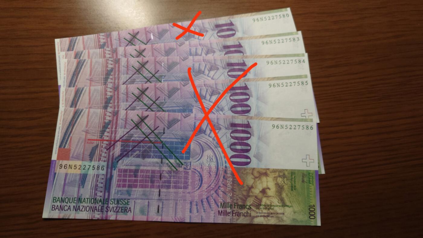 【世界钱币】精选微拍第116期暨2024年第27期  部分硬货0元起拍 还有新品1996首年瑞士人像1000等 【一口价已售出】1996年瑞士1000法郎 首发年份罕见 全新绝品无4 大连号拆卖剩