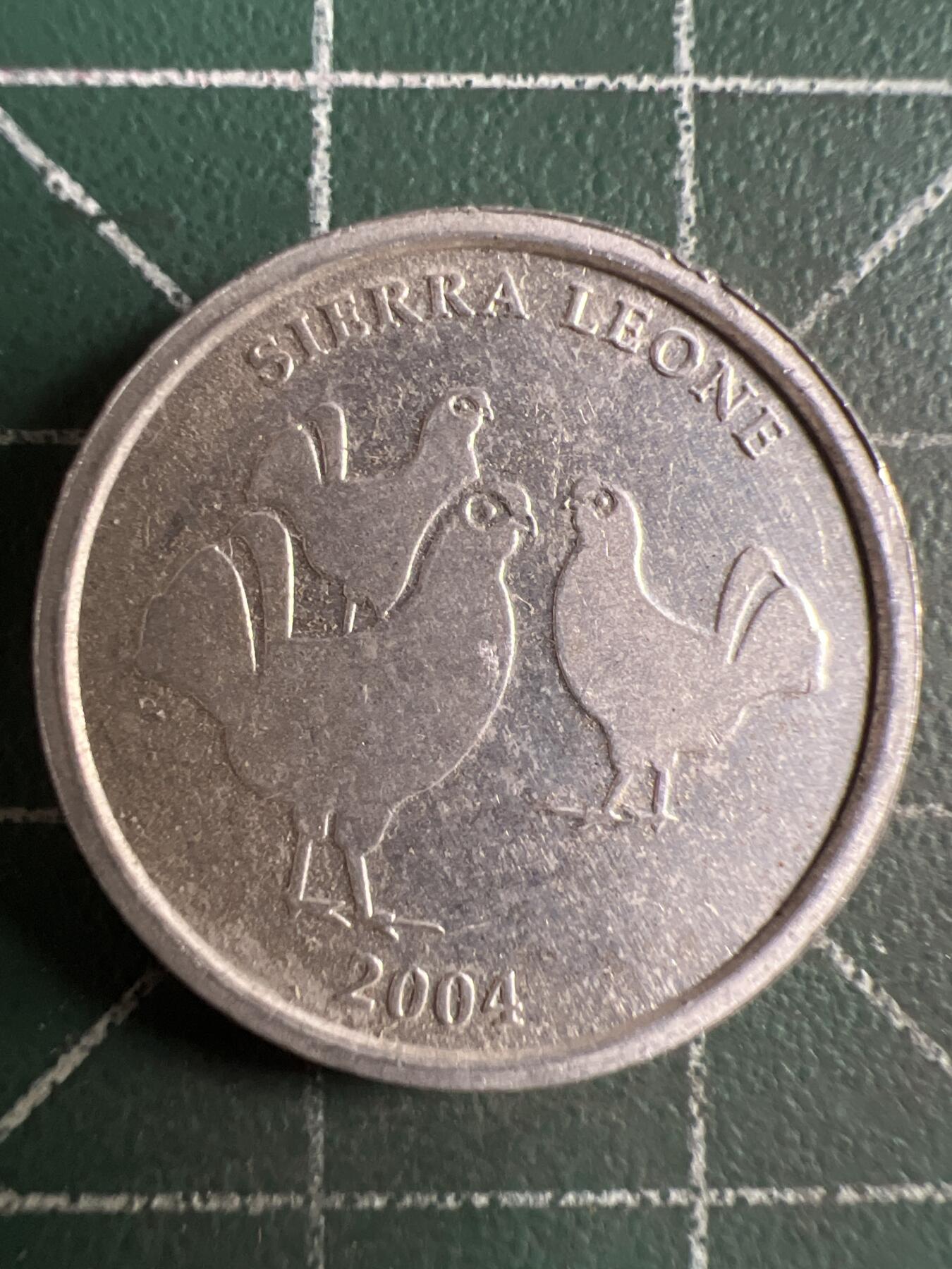 第638期 硬币专场 （无押金，捡漏，全场50包邮，偏远地区除外，接收代拍业务，本店十天发一次货） 塞拉利昂5利昂