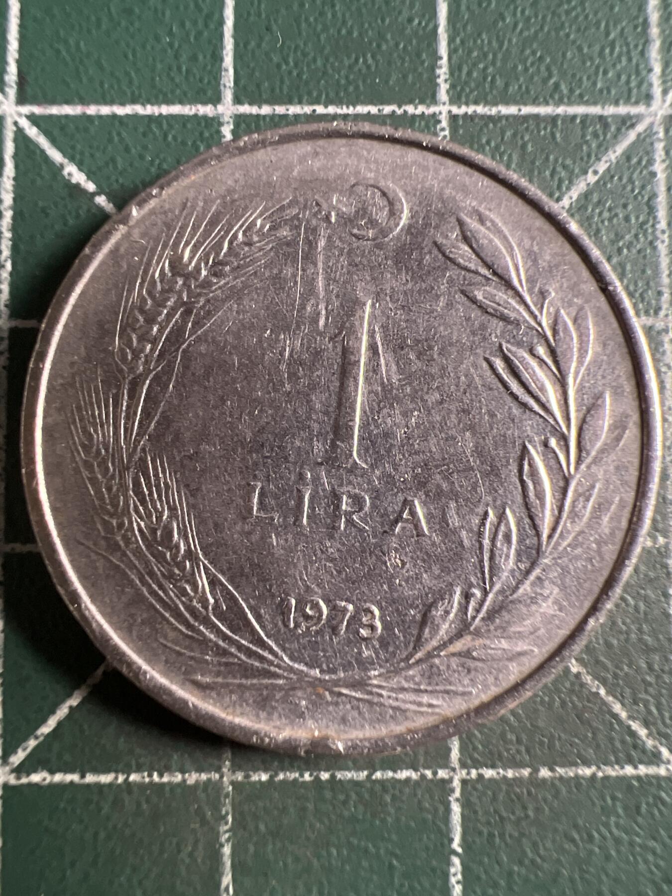 第638期 硬币专场 （无押金，捡漏，全场50包邮，偏远地区除外，接收代拍业务，本店十天发一次货） 土耳其1里拉