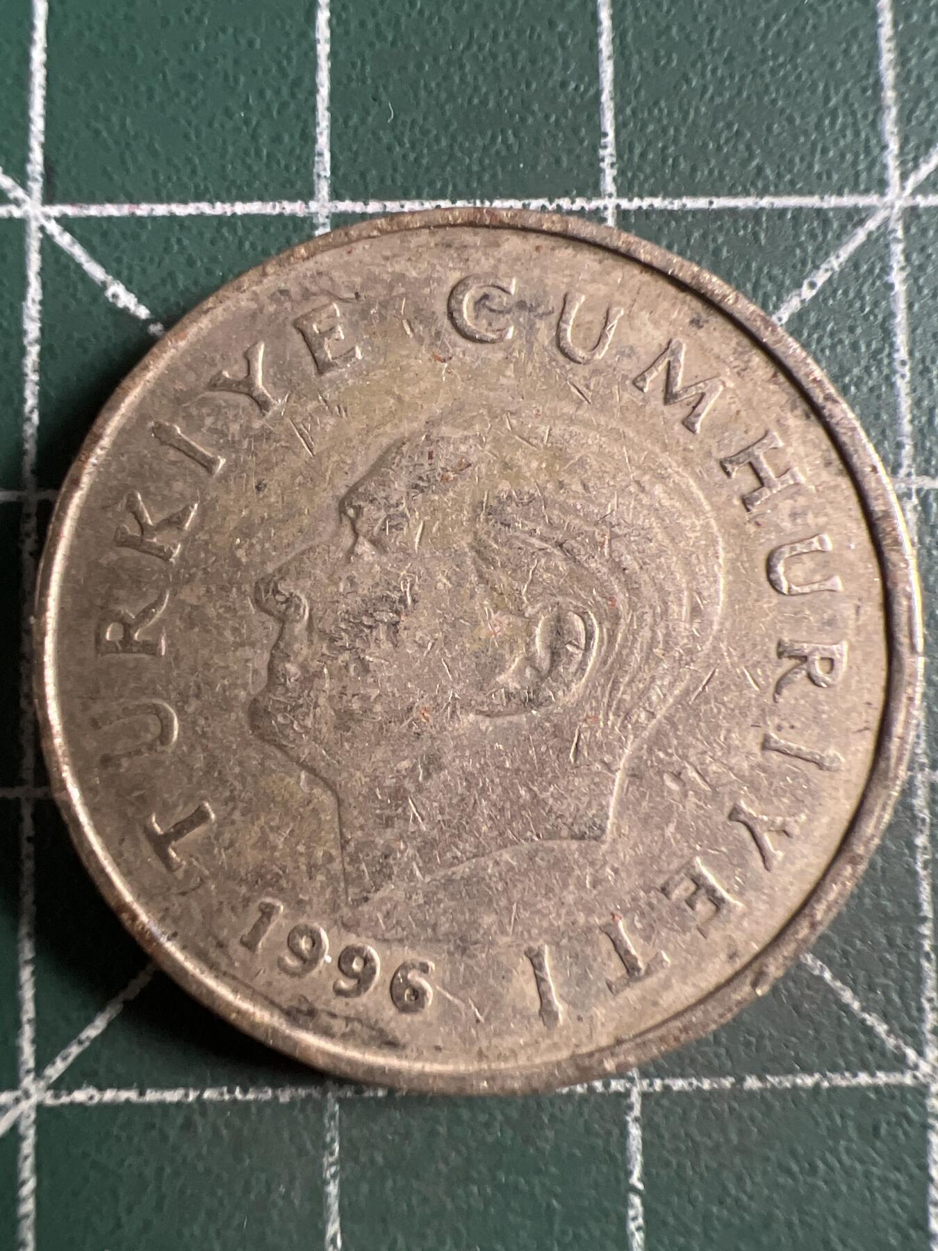 第638期 硬币专场 （无押金，捡漏，全场50包邮，偏远地区除外，接收代拍业务，本店十天发一次货） 土耳其50Bin里拉