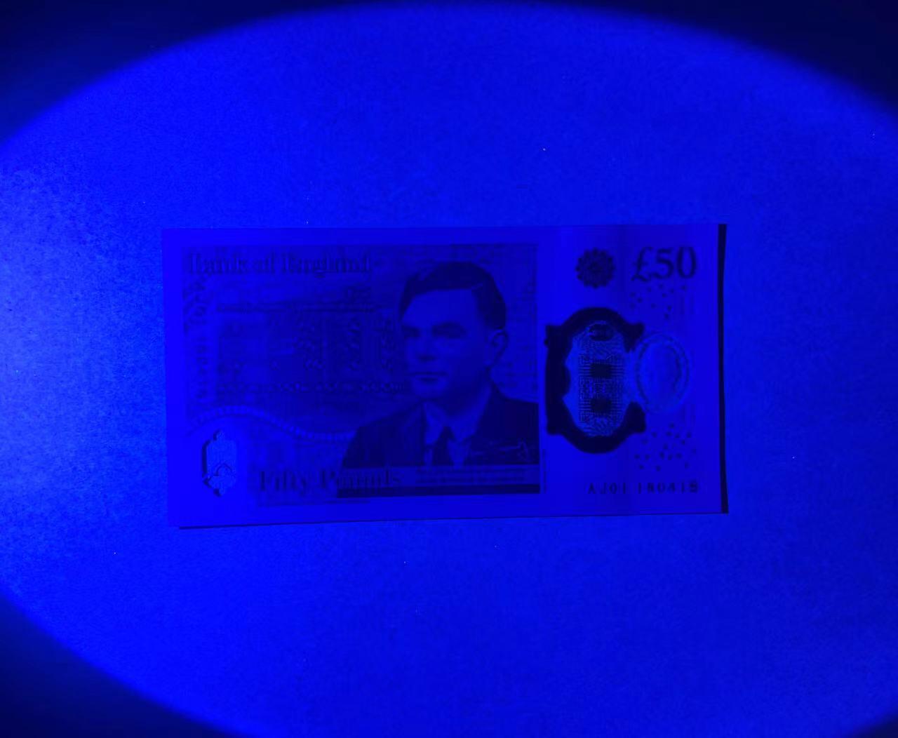 【Blue Auction】✨世界纸币精拍第498期【精】 【AJ01首发冠】英国 2024年50镑 查尔斯三世 塑料钞 全新UNC