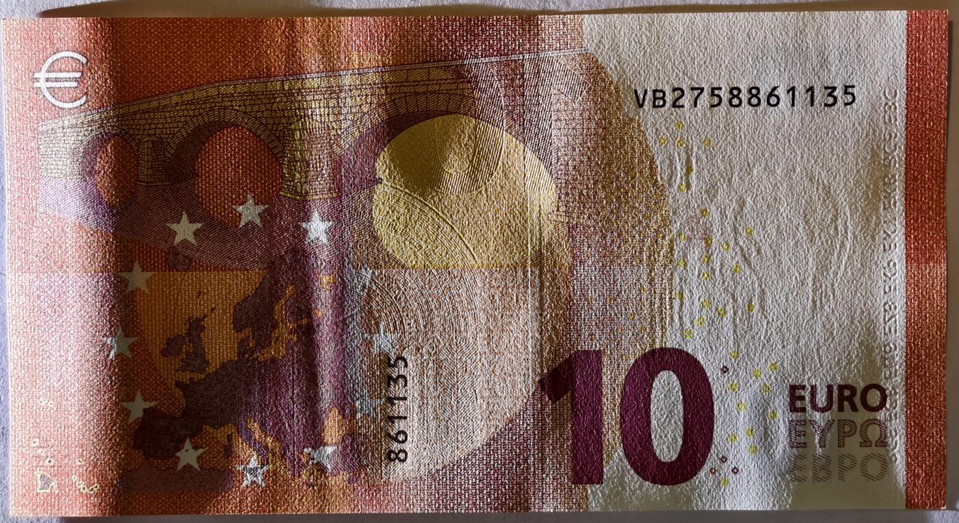 紫瑗钱币——第373期拍卖——纸币场 欧元 西班牙 2014年 圣天使桥 10欧元 UNC