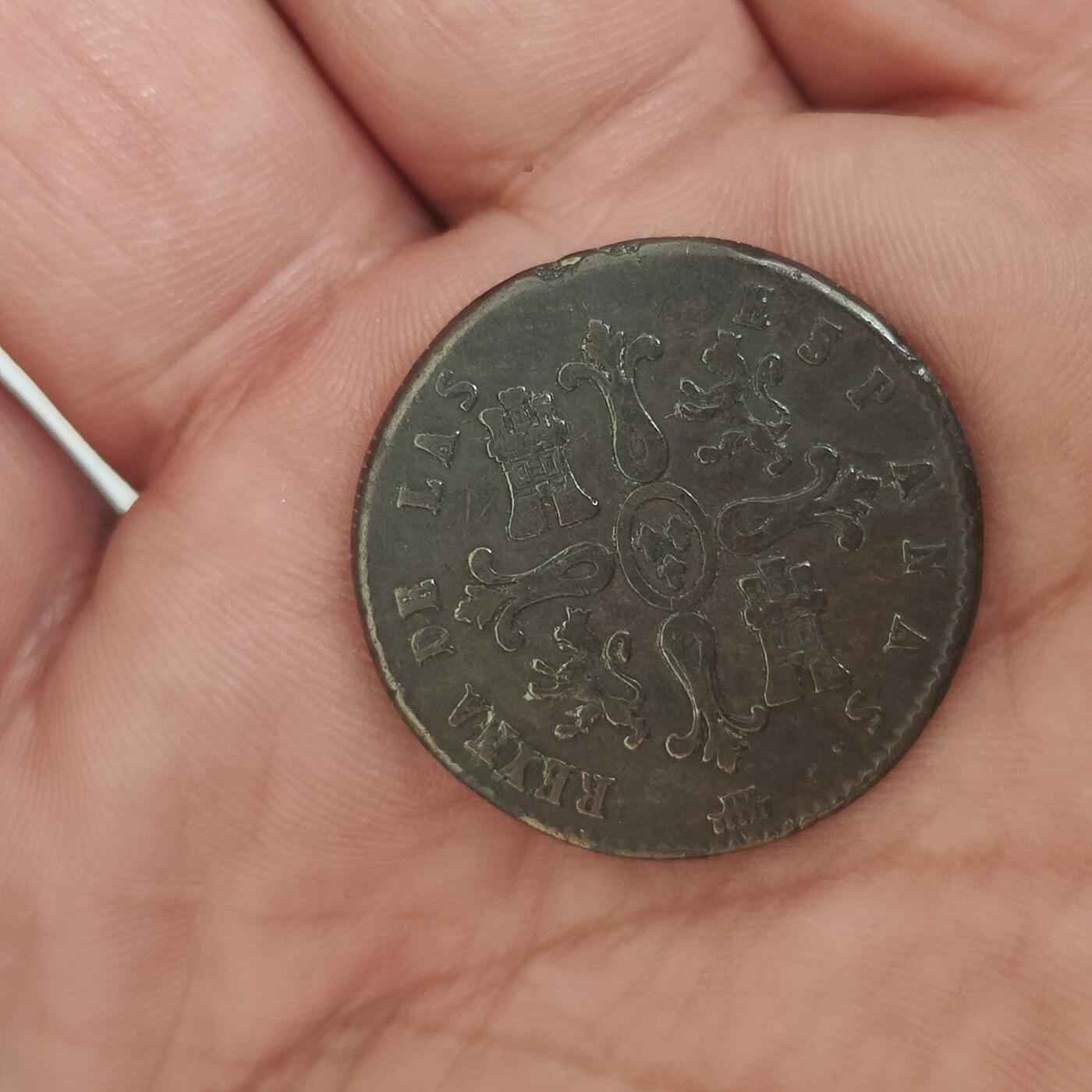 英雄古币捡漏专场第一期无押金可累计捡漏，全场50包邮，偏远地区除外。 西班牙8m1857年。