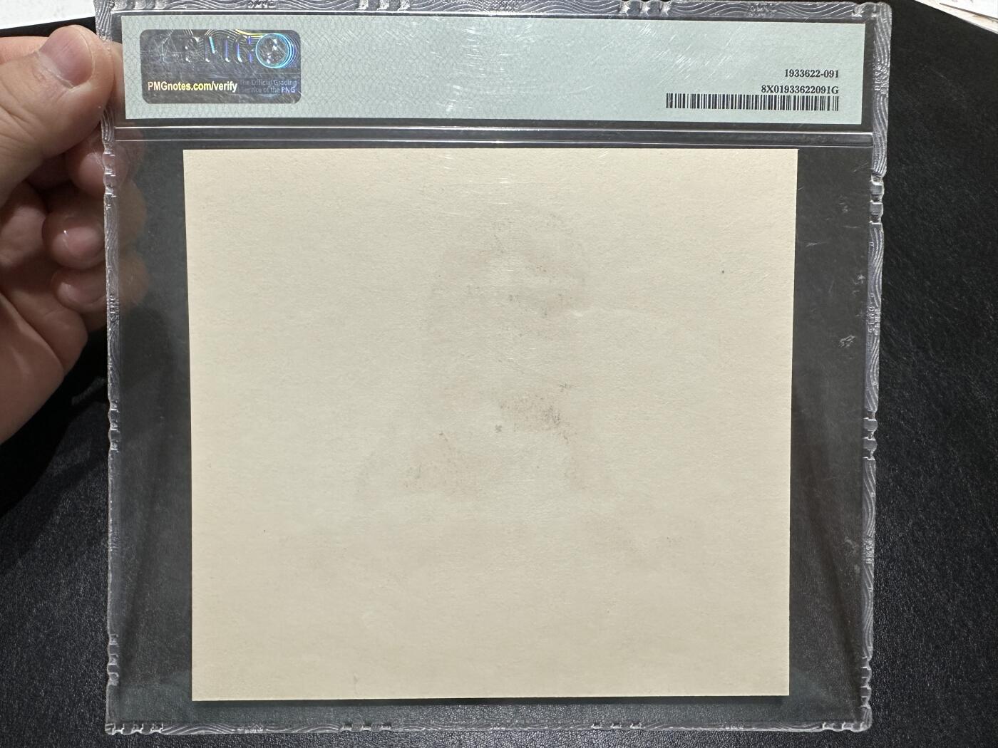 《外钞收藏家》第三百八十五期 纸币印样 石狮子  雕刻版 PMG 封装