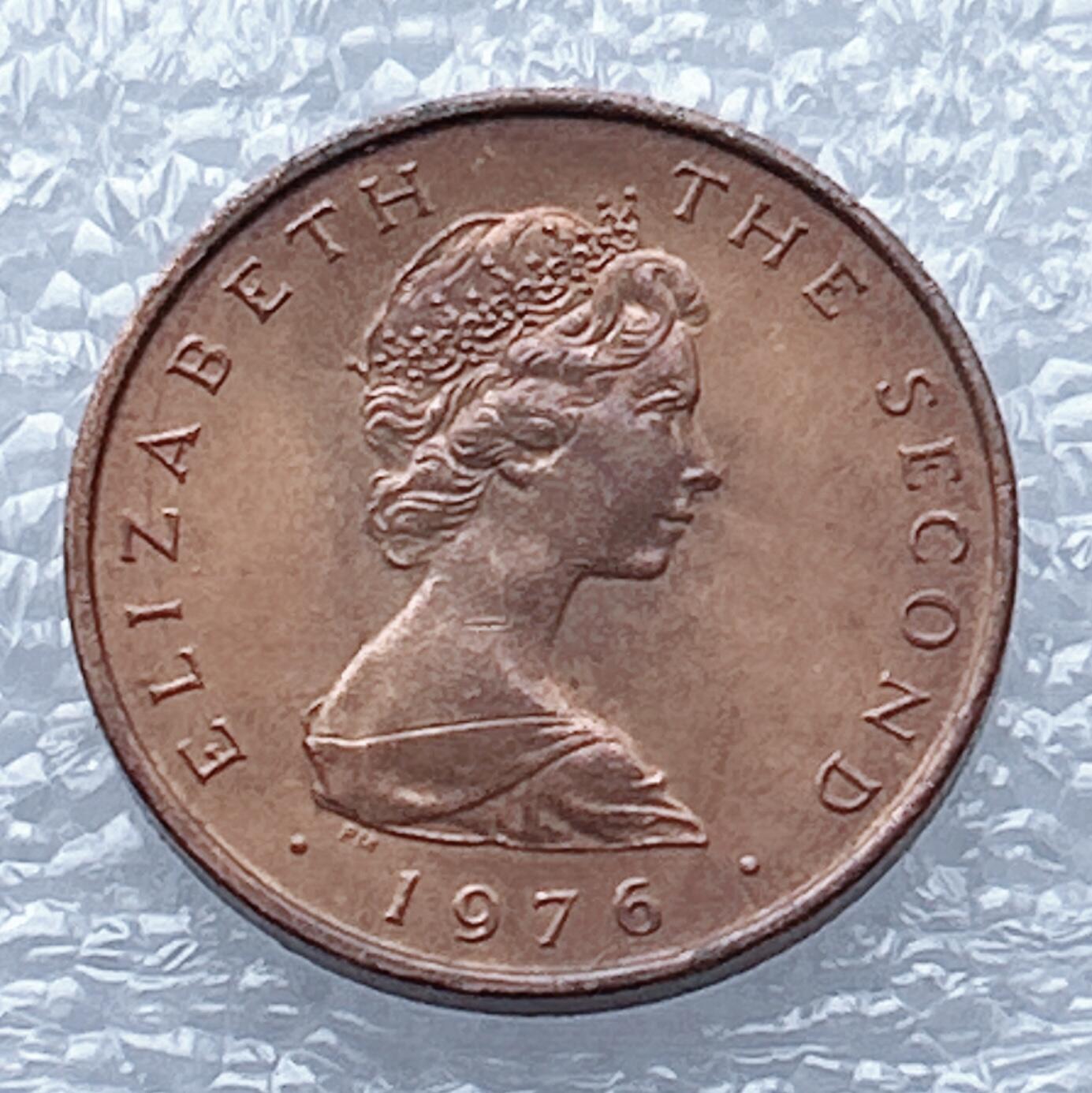 海外回流1元起拍小铺 各国钱币散币场 第13期 马恩岛1976年1便士