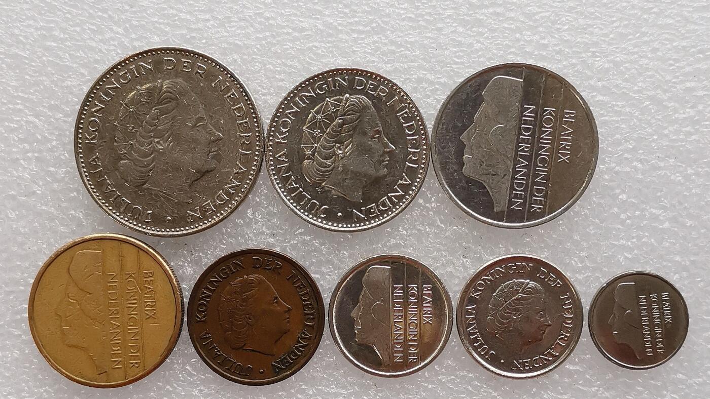第一海外回流一元起拍收藏 散币专场 第99期 荷兰硬币8枚