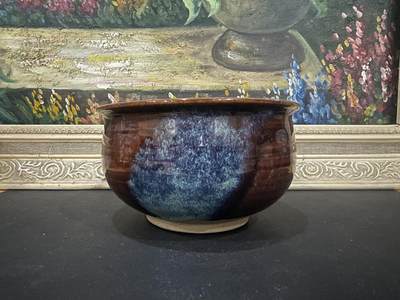 海外回流精选 - 欧洲回流窑变建盏（13cm）