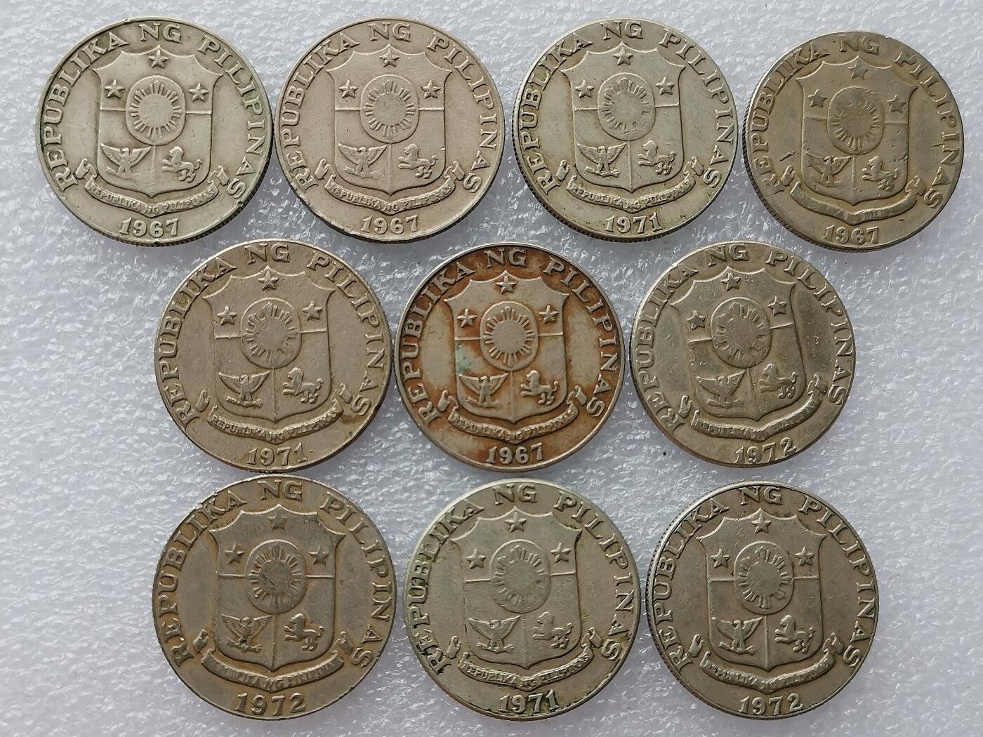 第一海外回流一元起拍收藏 散币专场 第99期 菲律宾50分 10枚