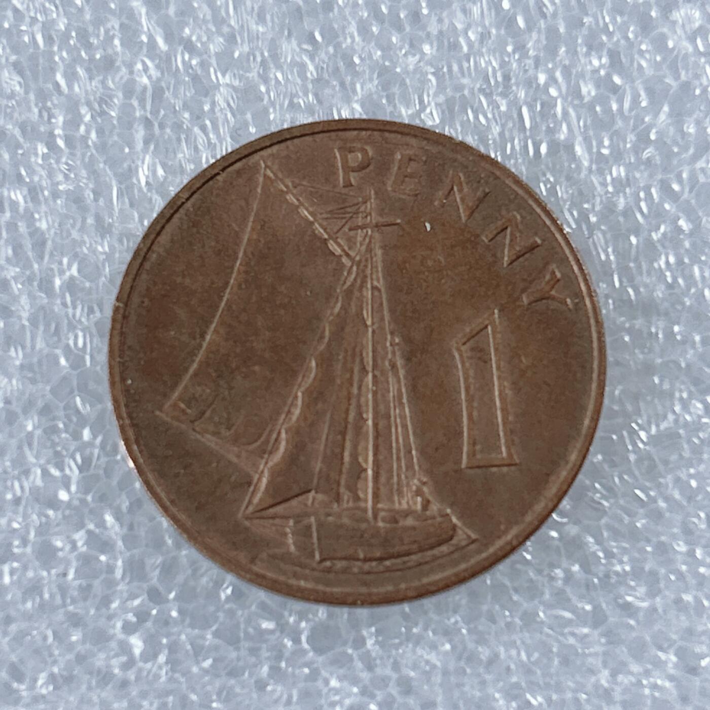 海外回流1元起拍小铺 各国钱币散币场 第13期 1966年英属冈比亚1便士铜币 伊丽莎白二世