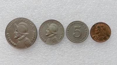 第一海外回流一元起拍收藏 散币专场 第99期 - 巴拿马硬币4枚