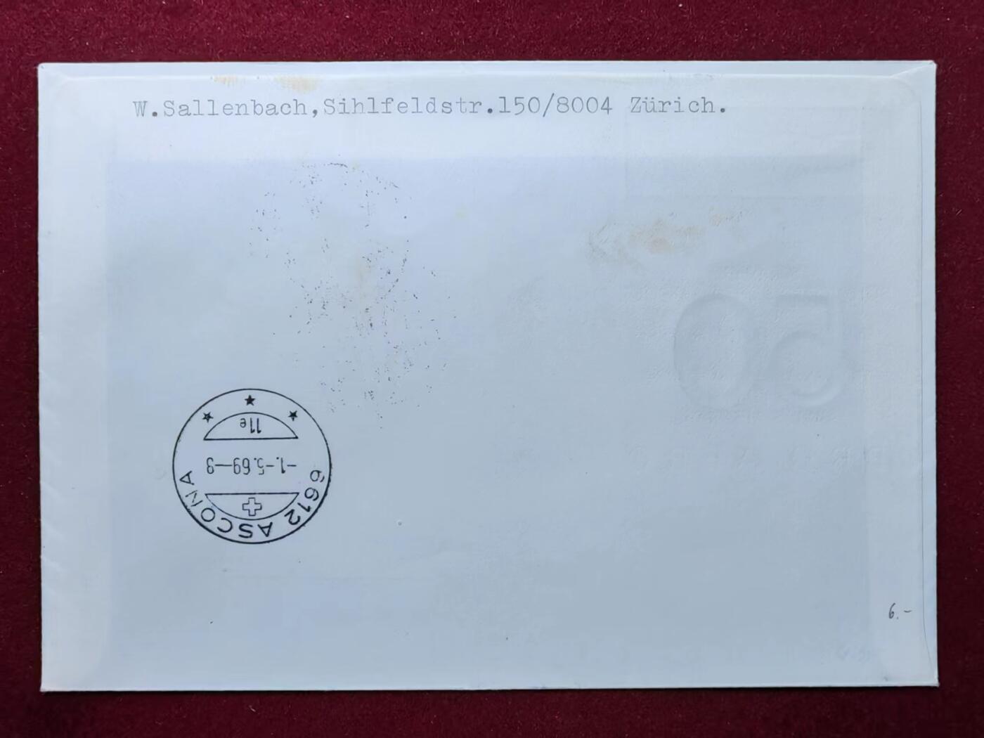 联合阁邮币社™ ——“航空、人物专题专场” 施瓦菲泽里邮报50周年纪念