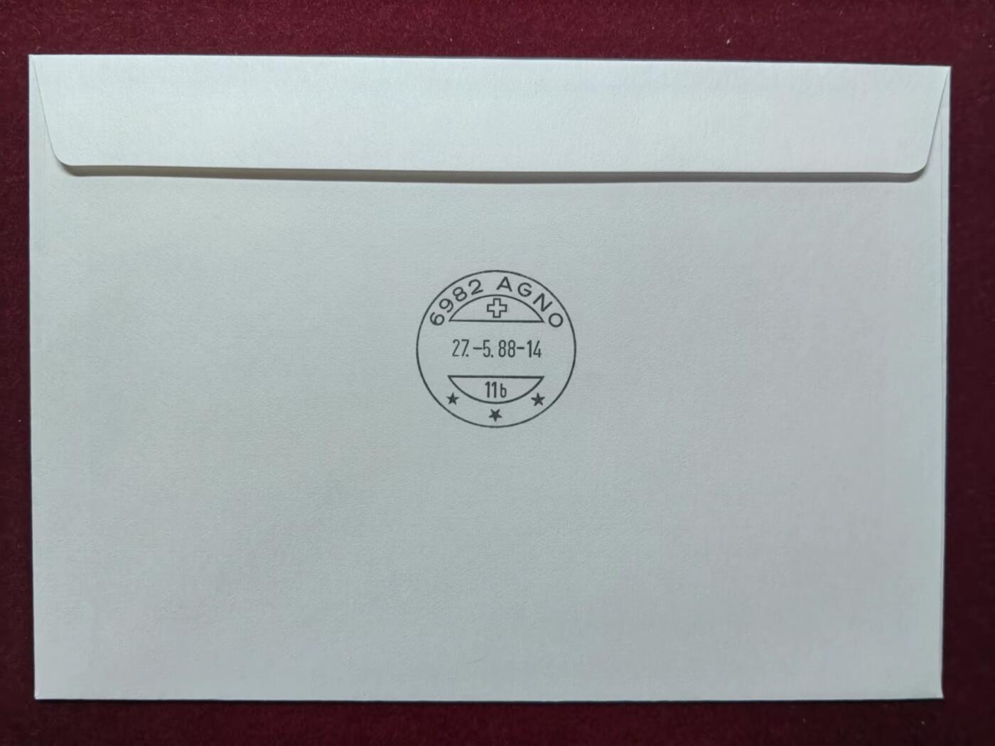 联合阁邮币社™ ——“航空、人物专题专场” 1988年苏黎世航空基金会50年