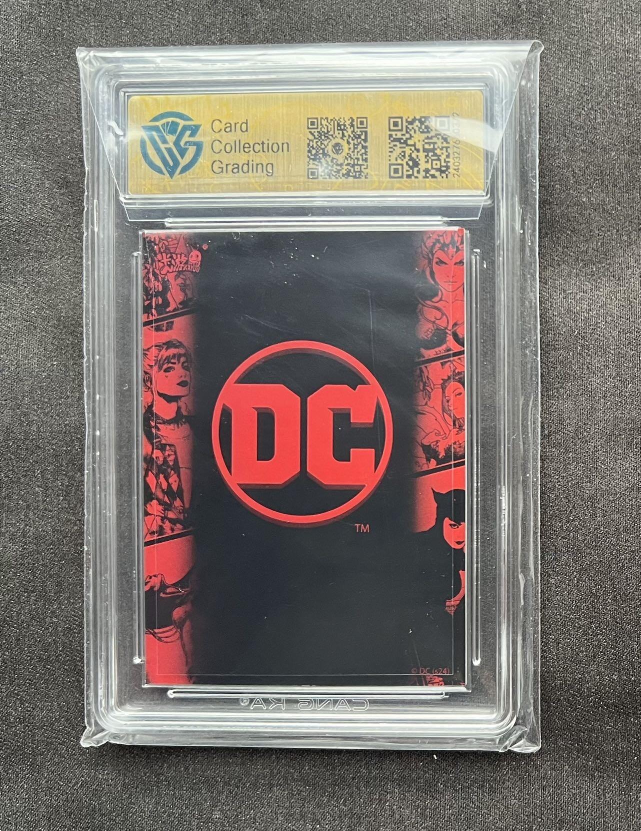 【随心卡拍】卡游专场拍卖【第21期】 卡游 dc系列pr卡 小丑女 哈莉奎茵 ccg9.5