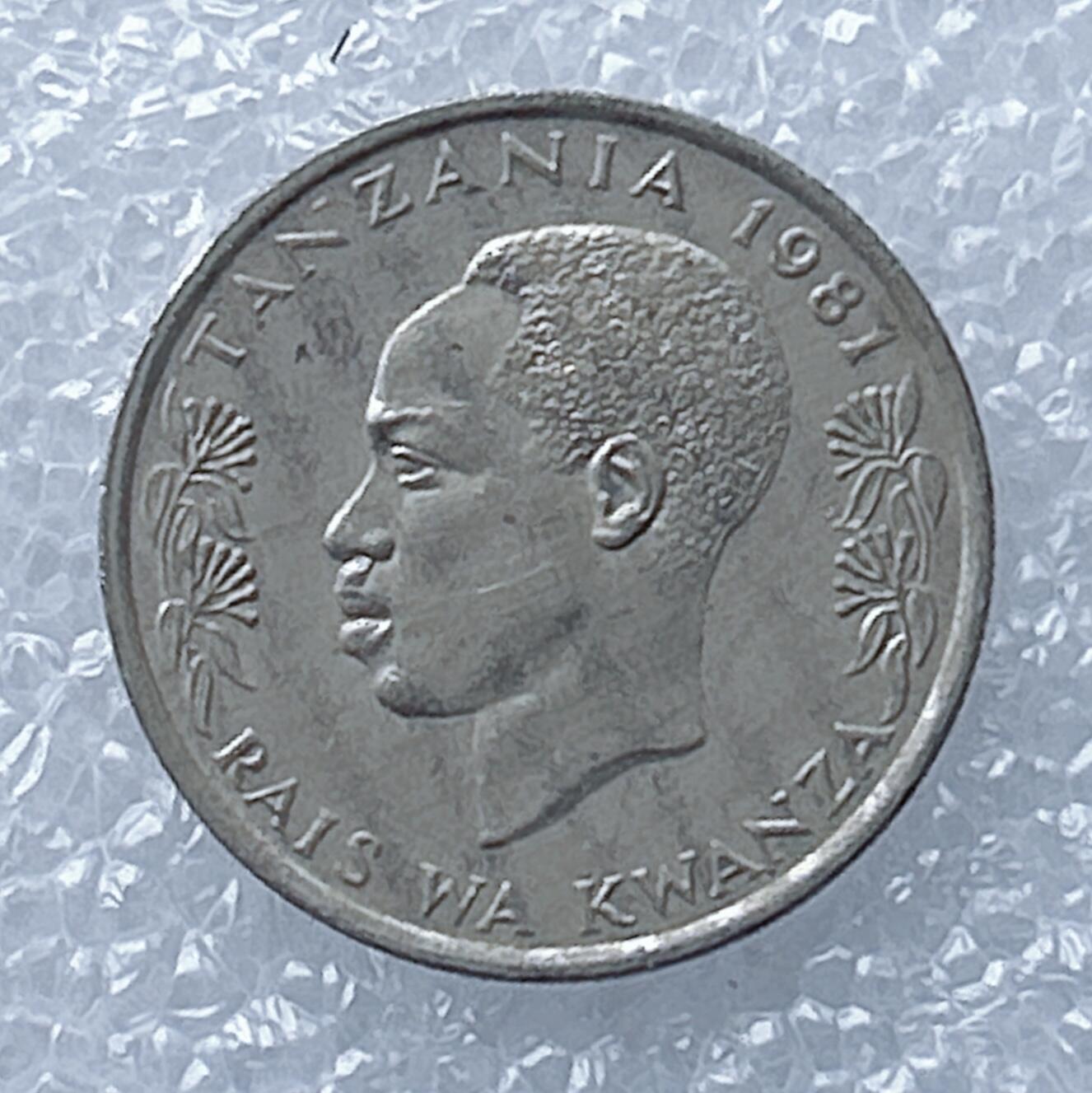 海外回流1元起拍小铺 各国钱币散币场 第13期 坦桑尼亚1981年50分