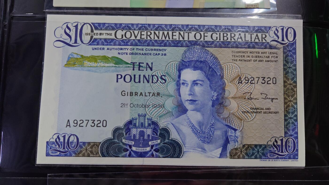 【世界钱币】精选微拍第116期暨2024年第27期  部分硬货0元起拍 还有新品1996首年瑞士人像1000等 1986年直布罗陀10镑 全新绝品无4