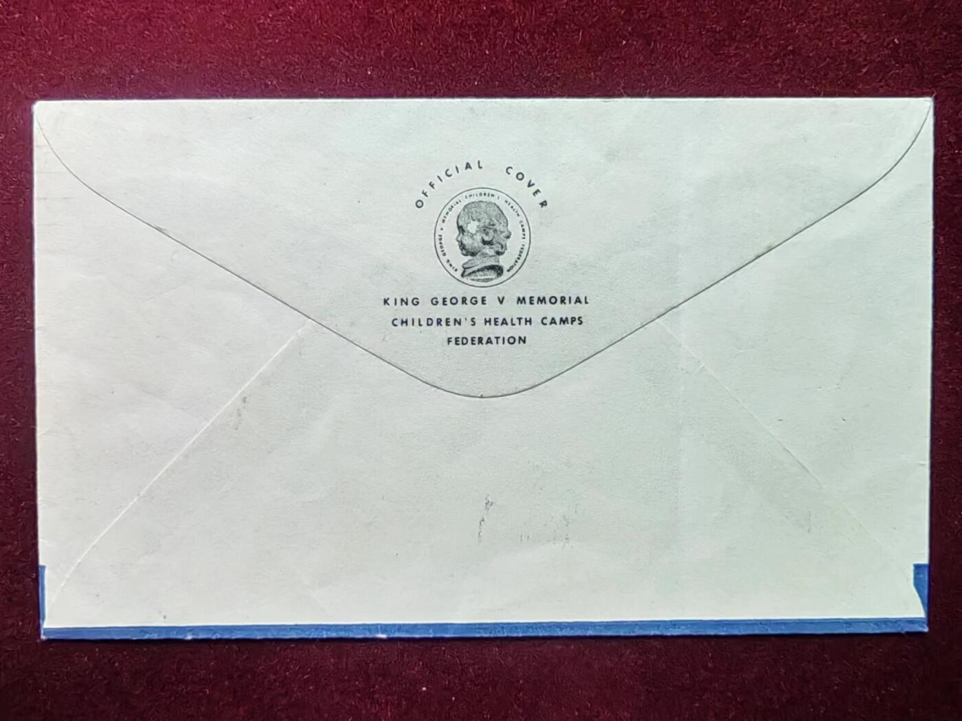 联合阁邮币社™ ——“航空、人物专题专场” 新西兰 1959年 打开健康的大门实寄