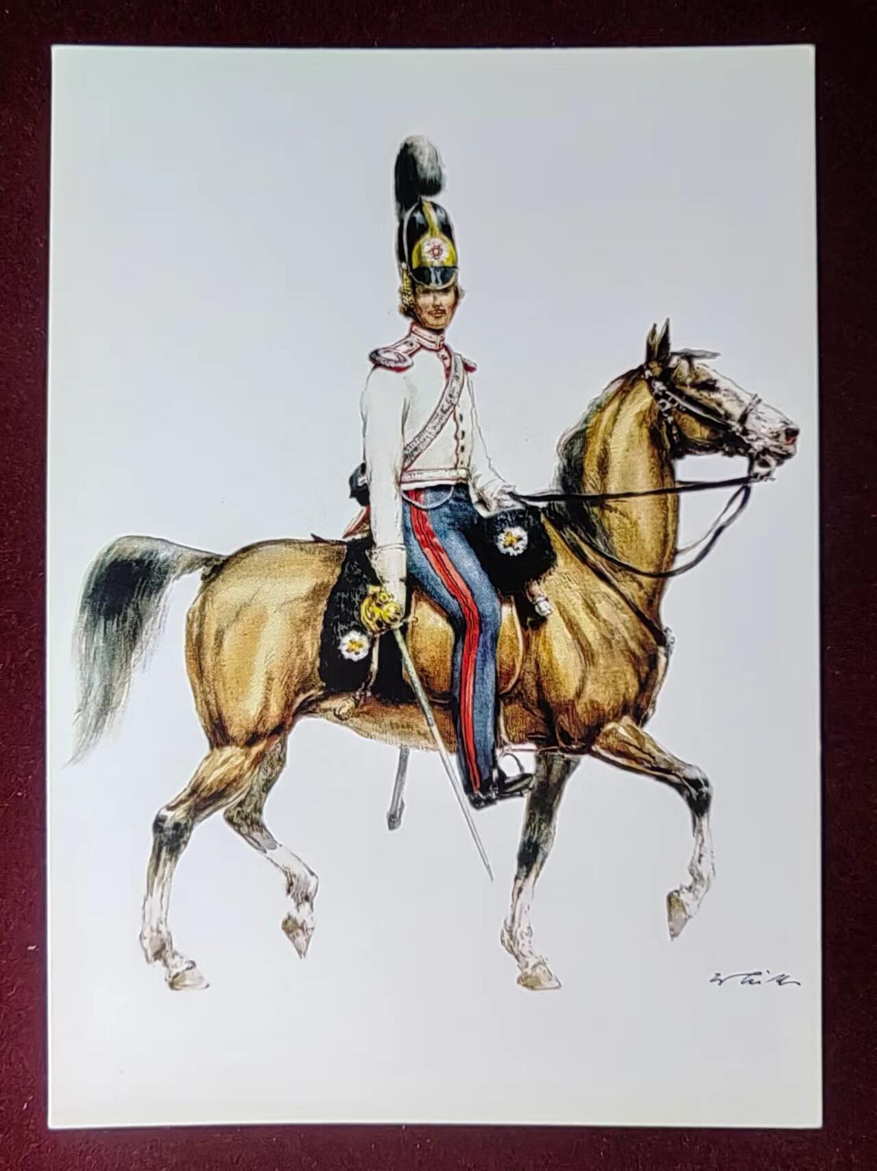 联合阁邮币社™ ——“航空、人物专题专场” 巴登大公国卫队-军官·大杜切