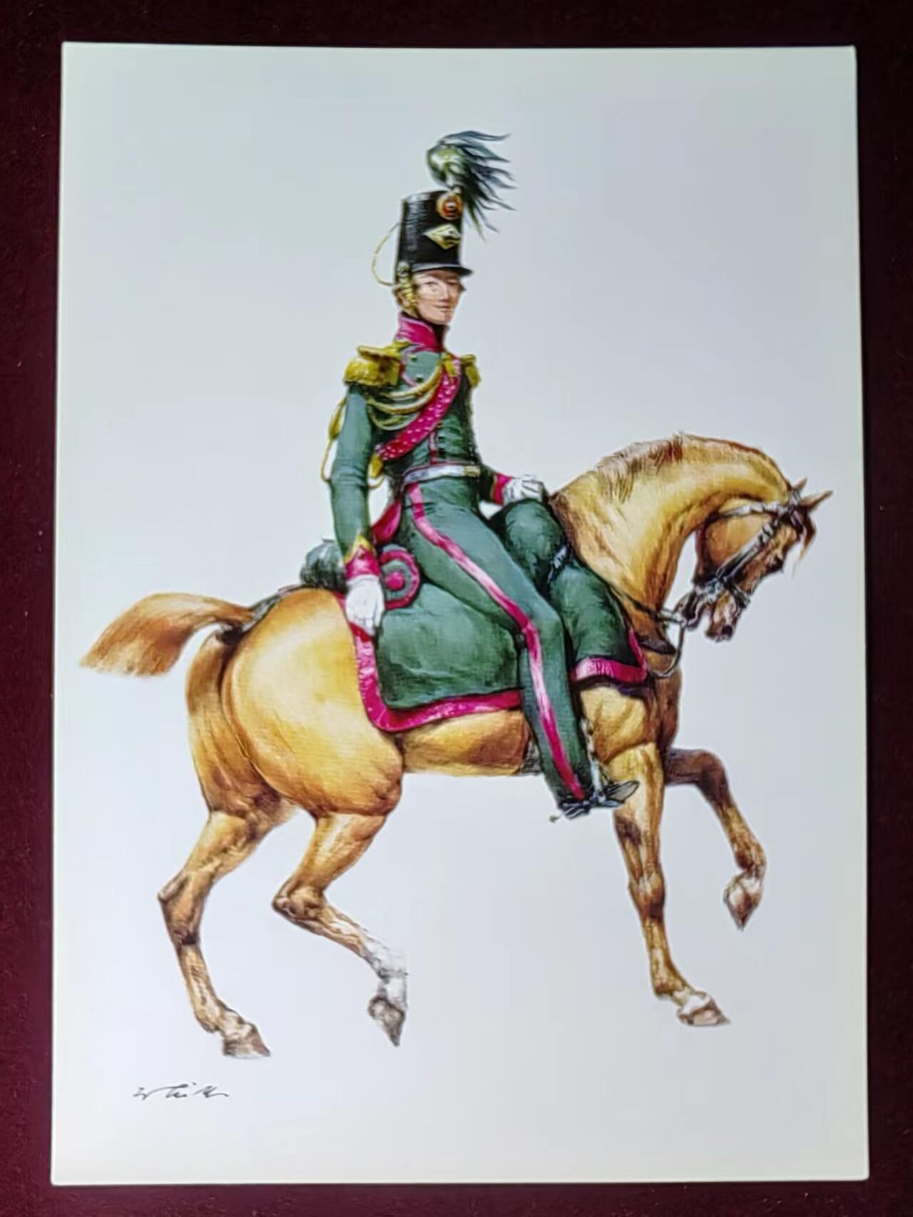 联合阁邮币社™ ——“航空、人物专题专场” 瑞士联邦1835年-骑兵团