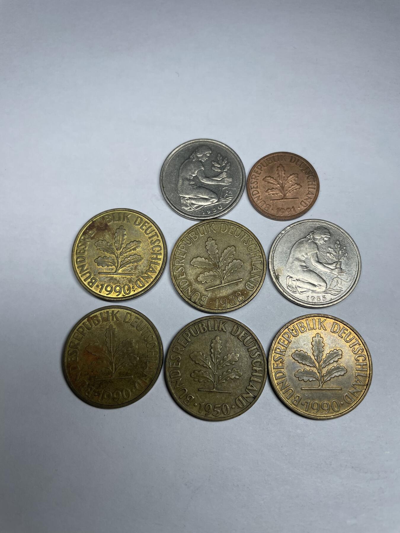 2024年集古藏今外币拍卖第十期-第1场—（总第91拍），新一期拍卖开始了。 德国各面值8枚