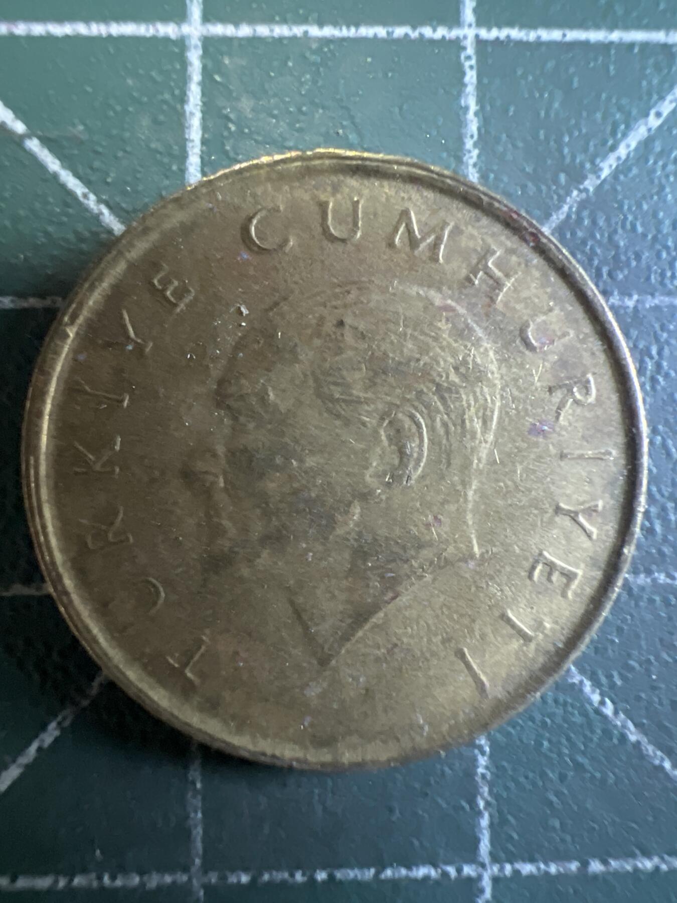 第639期 硬币专场 （无押金，捡漏，全场50包邮，偏远地区除外，接收代拍业务，本店十天发一次货） 土耳其100里拉