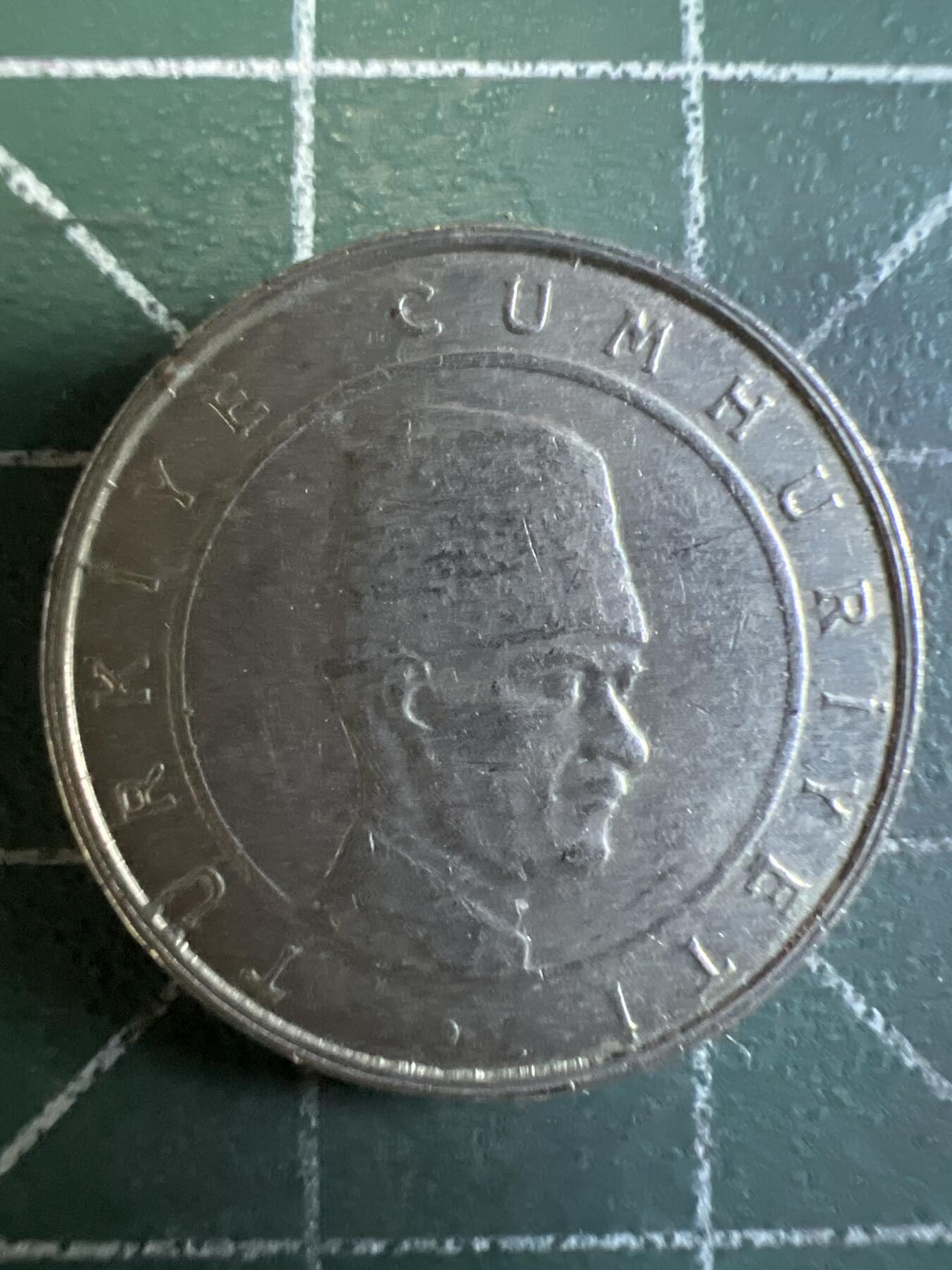 第639期 硬币专场 （无押金，捡漏，全场50包邮，偏远地区除外，接收代拍业务，本店十天发一次货） 土耳其100Bin里拉