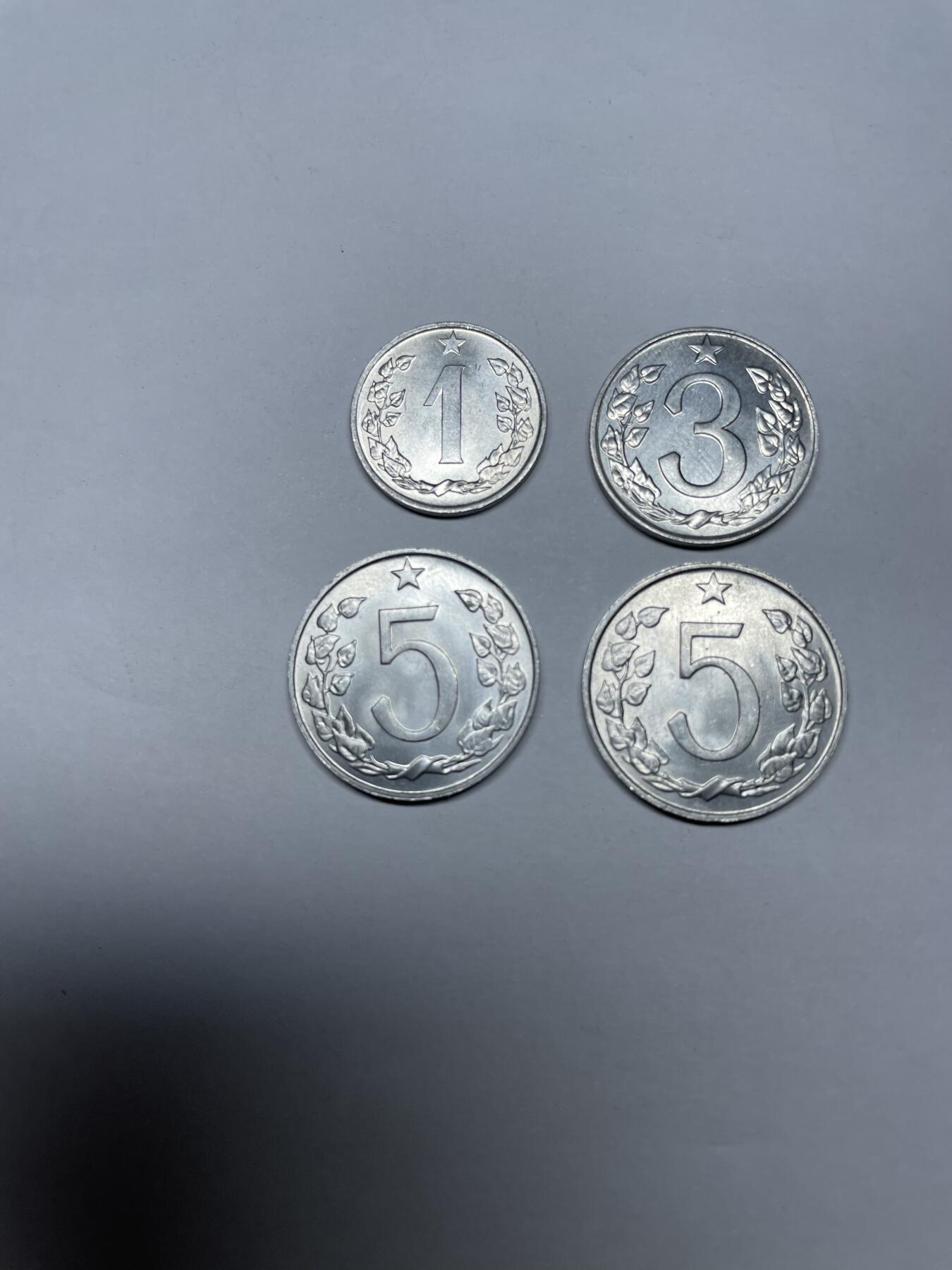 2024年集古藏今外币拍卖第十期-第1场—（总第91拍），新一期拍卖开始了。 捷克斯洛伐克4枚