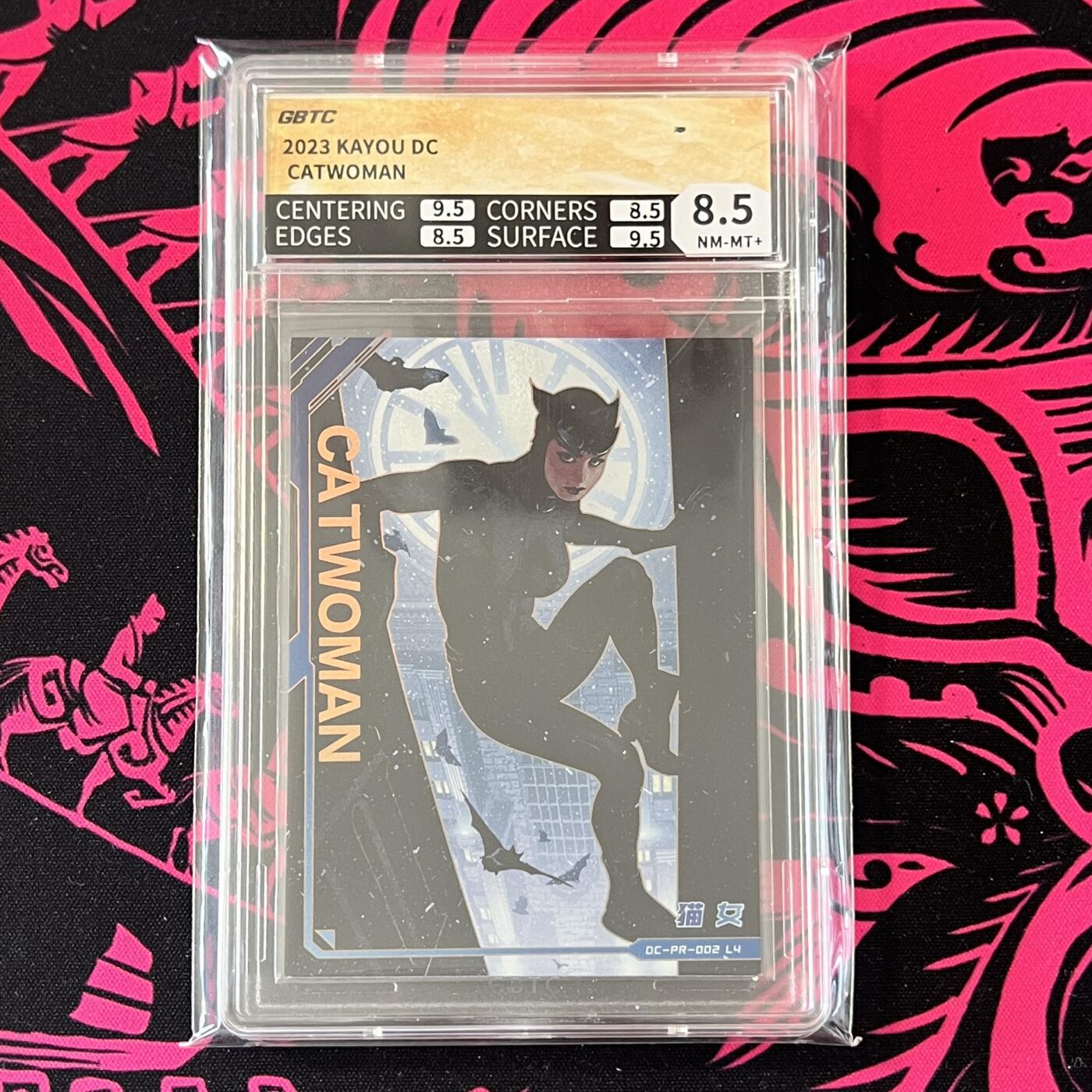 锦色铺子的卡拍 第二十四期  国潮遇见卡游  一起拍 卡游 DC CATWOMAN 猫女