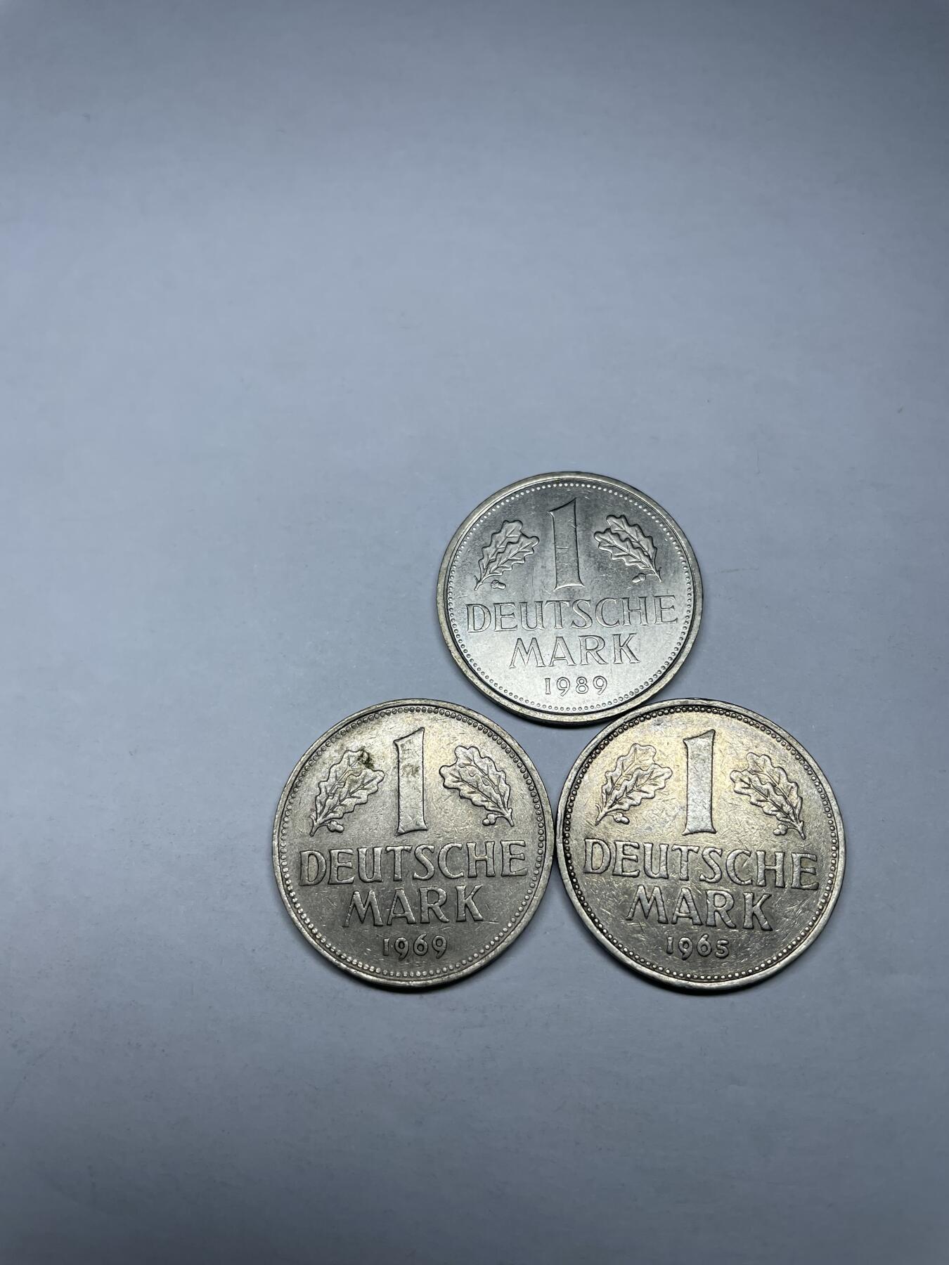 2024年集古藏今外币拍卖第十期-第1场—（总第91拍），新一期拍卖开始了。 德国1马克3枚