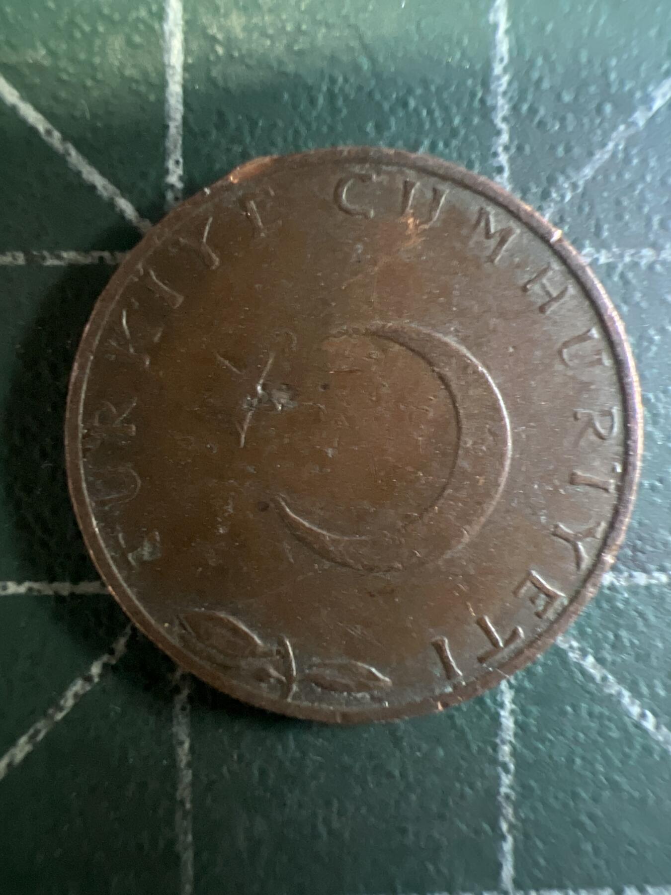 第639期 硬币专场 （无押金，捡漏，全场50包邮，偏远地区除外，接收代拍业务，本店十天发一次货） 土耳其5库鲁