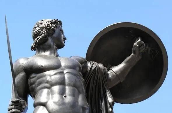 【Blue Auction】✨世界纸币精拍第500期盛典——白金之夜🔥🔥🔥 G-【仅1张更高分 红色初版大票幅版 高分罕见 珍品】希腊 早期 1945年5000德拉科马 PMG66EPQ BWC出品样钞 雕刻非常精美 正面圣母 背面描述：在特洛伊城，海洋女神忒提斯骑着海马，将赫菲斯托斯锻造的盾牌带给她的儿子阿喀琉斯 (红色版目录价是紫色版3.5倍）