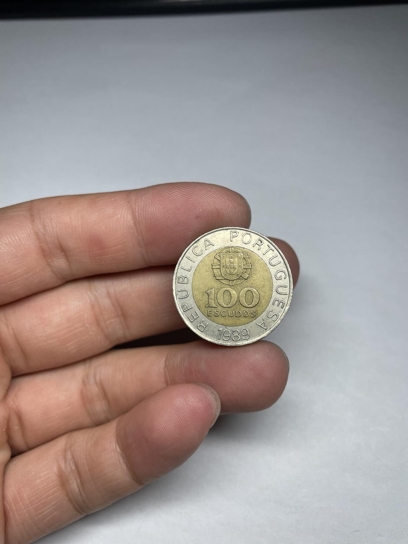 2024年集古藏今外币拍卖第十期-第1场—（总第91拍），新一期拍卖开始了。 1989年葡萄牙100埃斯库多