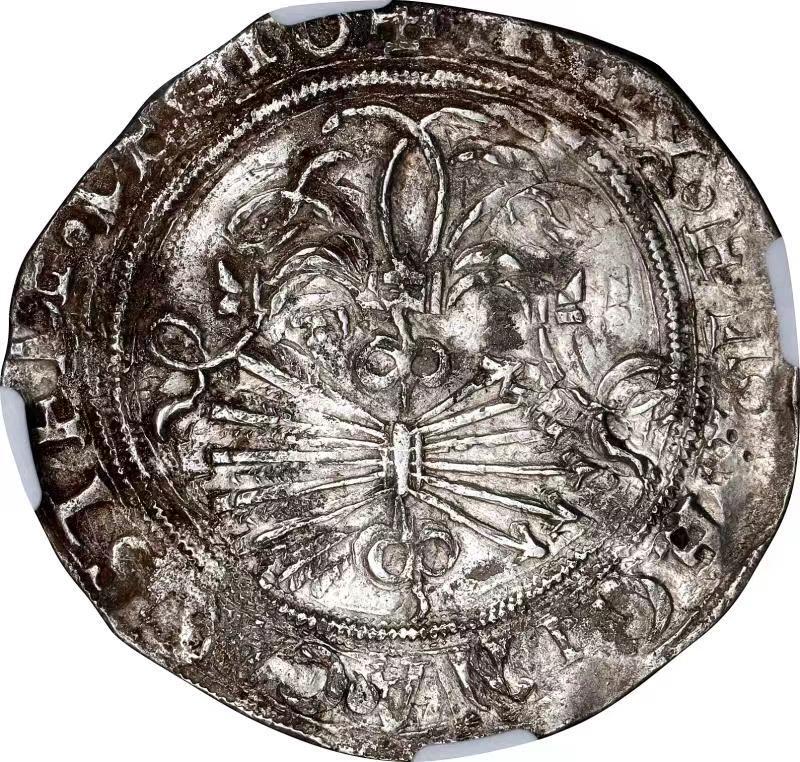 【Blue Auction】✨世界纸币精拍第500期盛典——白金之夜🔥🔥🔥 S-【哥伦布航海资助人 双王时期】西班牙 伊莎贝拉一世&费尔南多1474-1504年4R大银币 NGC55 打制币 图案完整清晰状态佳 极具历史意义 伊莎贝拉一世统一了西班牙 使西班牙成为世界的中心 西班牙的霸权自此而始