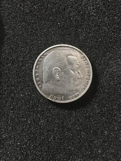 日章小拍拍 - 兴登堡5马克银币