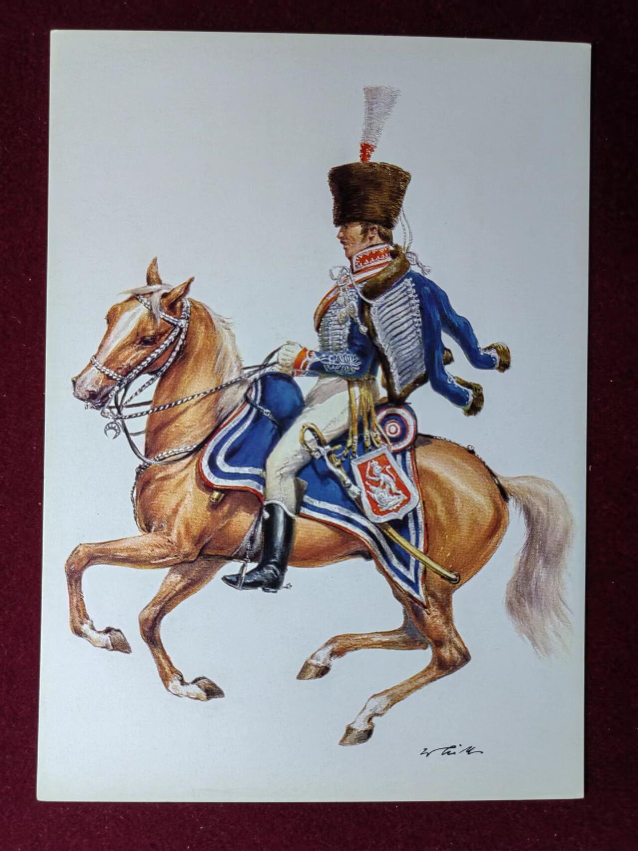 联合阁邮币社™ ——“航空、人物专题专场” 黑森-卡塞尔选举人卫队-胡萨伦