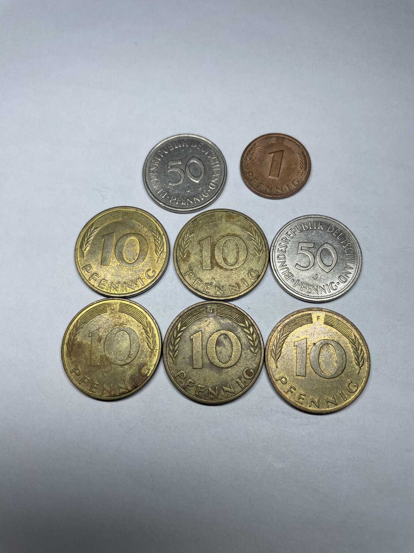 2024年集古藏今外币拍卖第十期-第1场—（总第91拍），新一期拍卖开始了。 德国各面值8枚