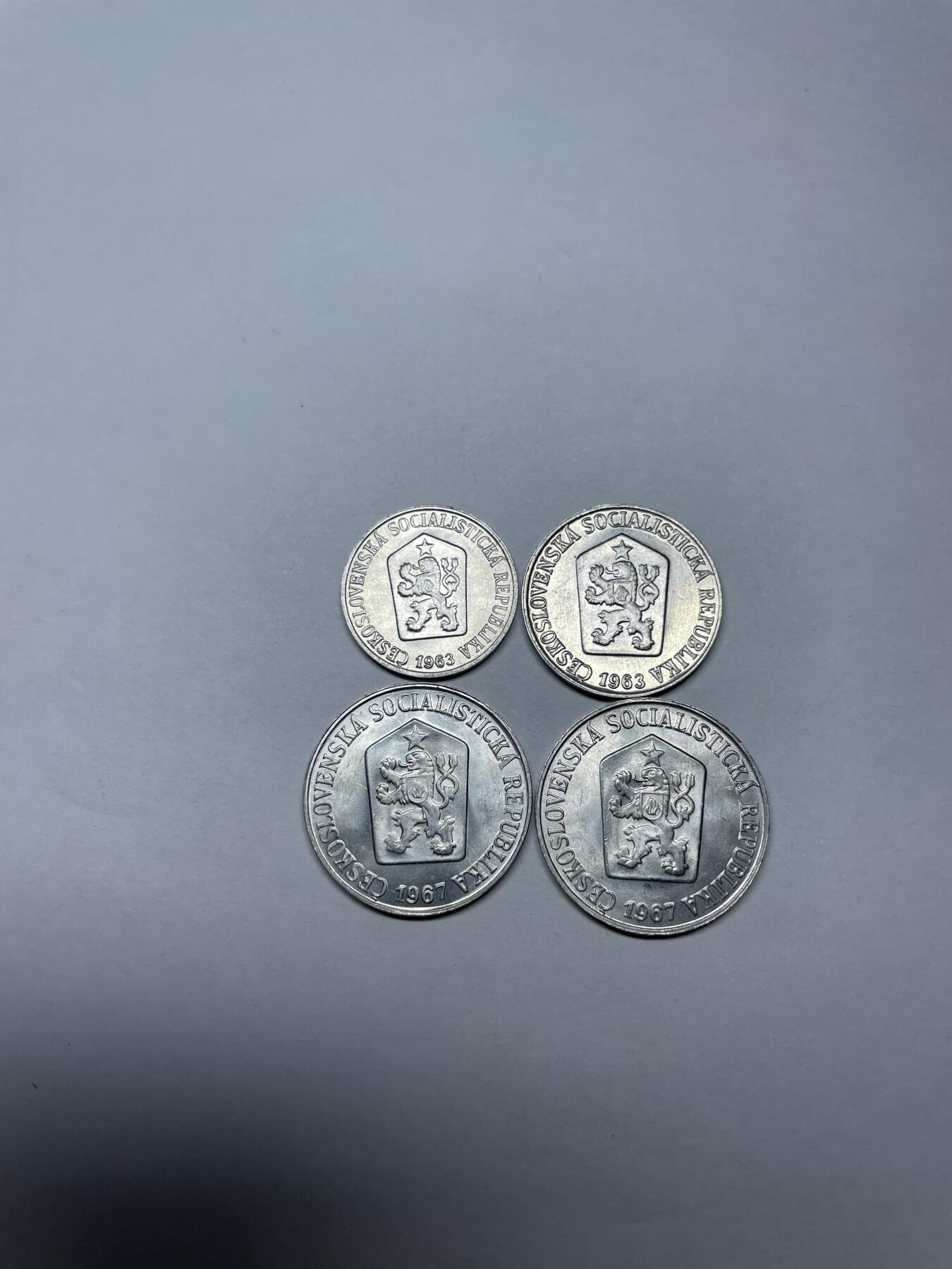 2024年集古藏今外币拍卖第十期-第1场—（总第91拍），新一期拍卖开始了。 捷克斯洛伐克4枚