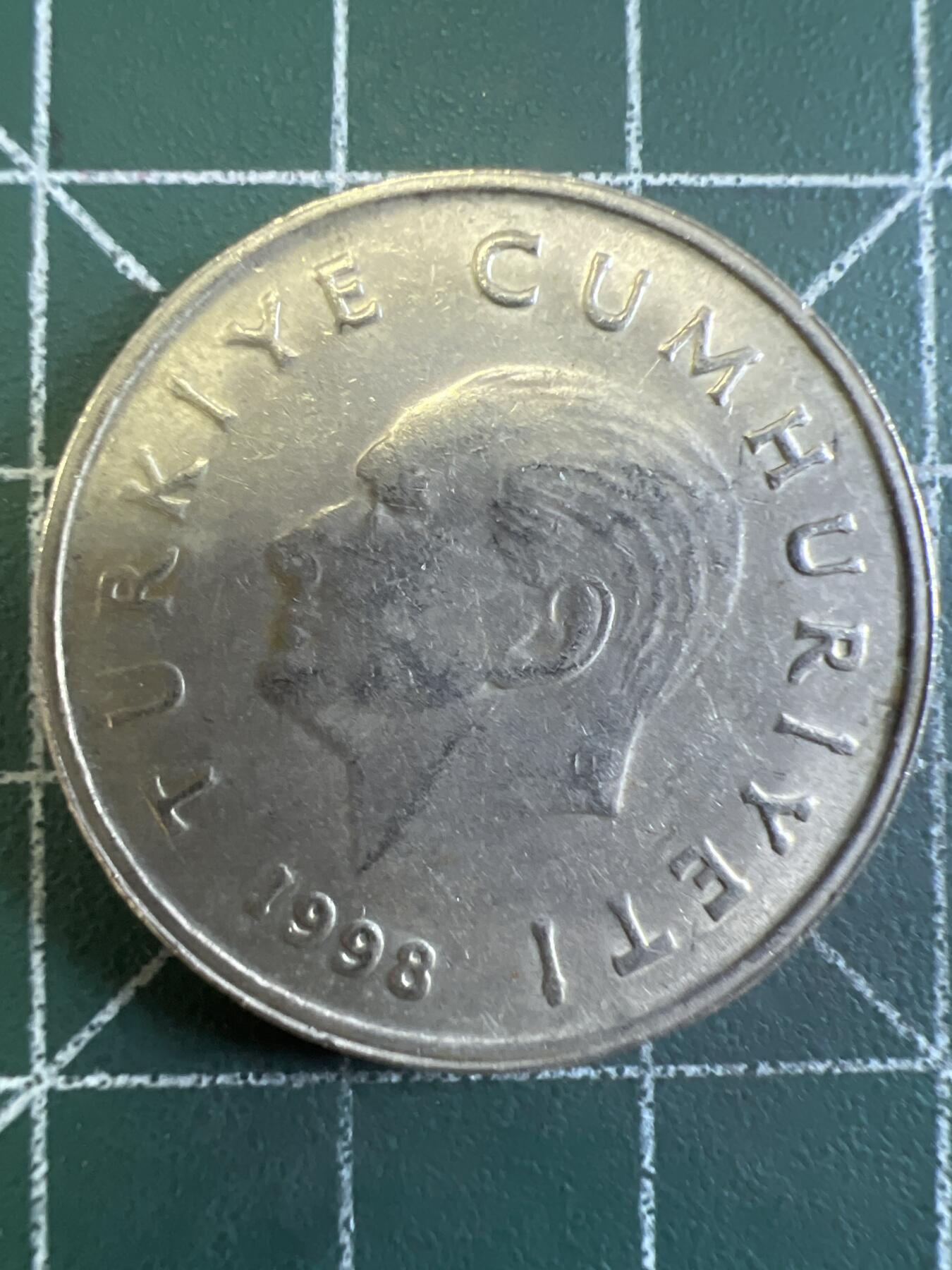 第639期 硬币专场 （无押金，捡漏，全场50包邮，偏远地区除外，接收代拍业务，本店十天发一次货） 土耳其50Bin里拉