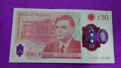 【世界钱币】精选微拍第116期暨2024年第27期  部分硬货0元起拍 还有新品1996首年瑞士人像1000等 - 2023年英国G序列50镑查尔斯 全新绝品(窗口完美)全程无47尾号5683